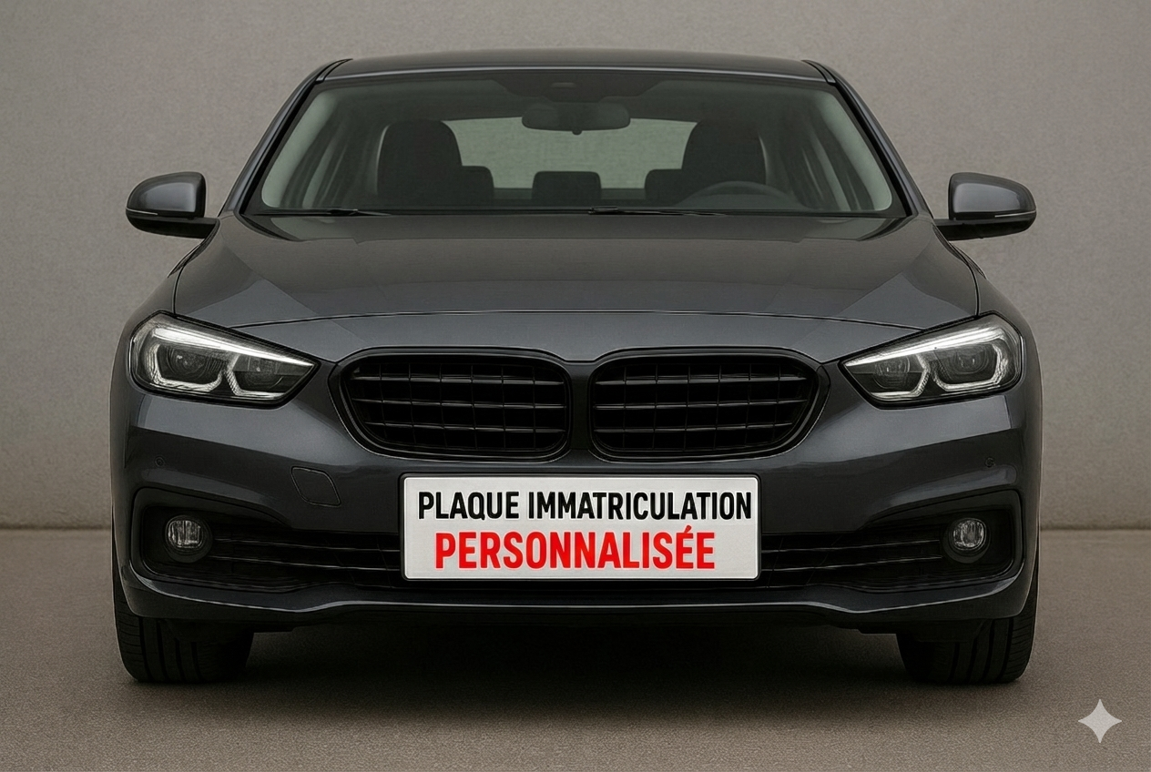 Plaque collection noire